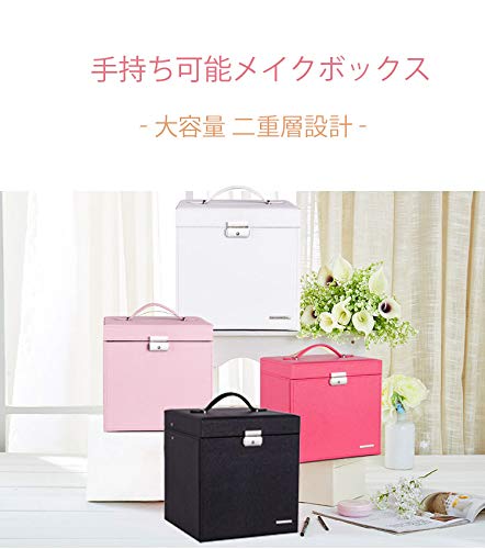 化粧道具箱 IwaiLoft 卓上 収納ケース 鏡付き 卓上 収納ケース 鏡付き じゅ